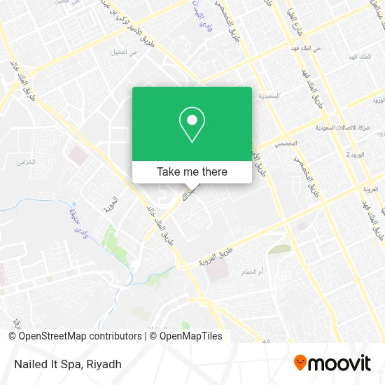 Nailed It Spa map