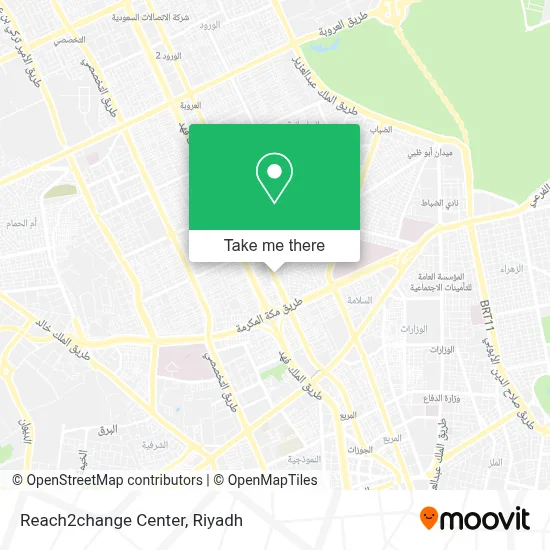 Reach2change Center map
