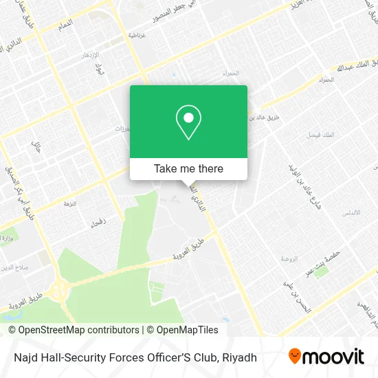 Najd Hall-Security Forces Officer’S Club map
