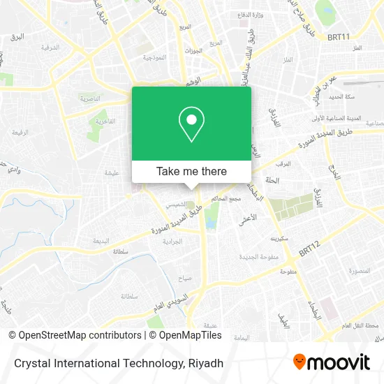 Crystal International Technology map
