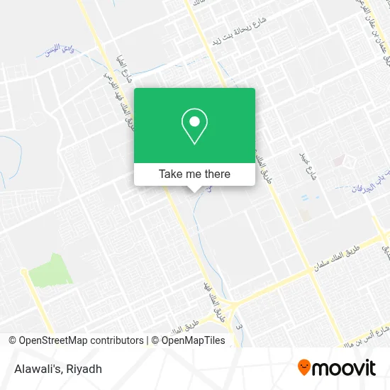 Alawali's map