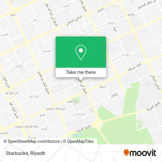 Starbucks map
