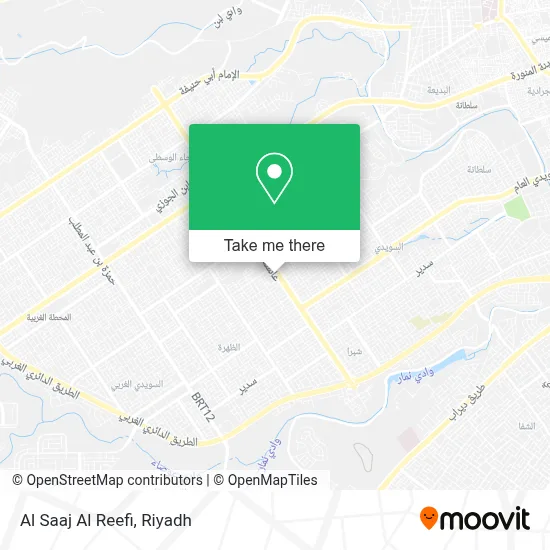 Al Saaj Al Reefi map