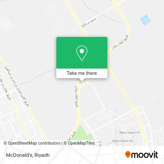 McDonald's map