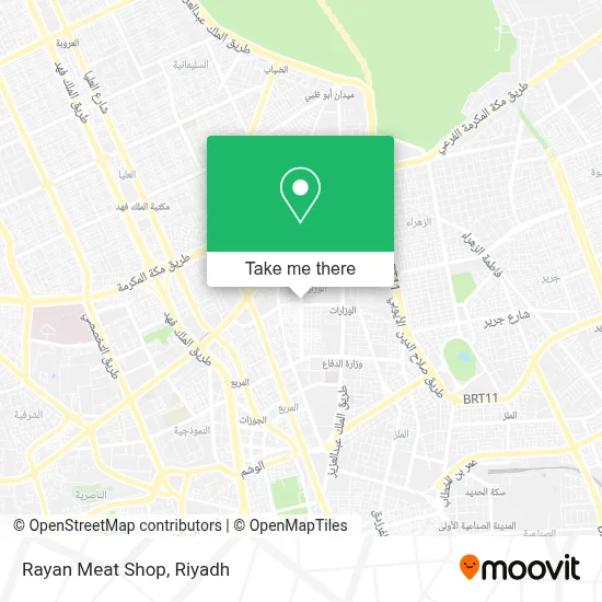 Rayan Meat Shop map