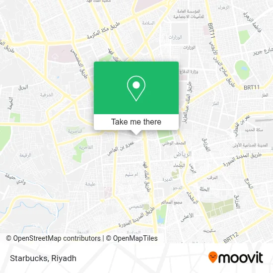 Starbucks map