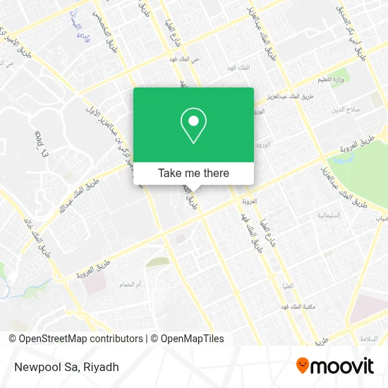 Newpool Sa map