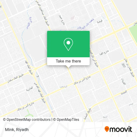Mink map