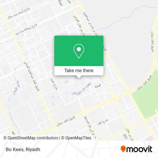 Bo Kees map