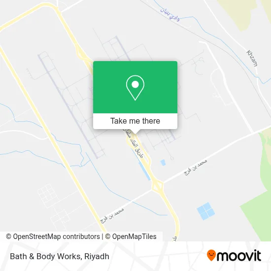 Bath & Body Works map