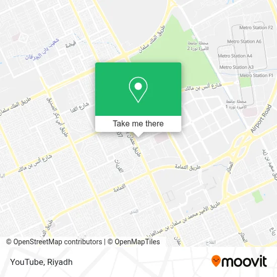 YouTube map