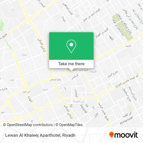 Lewan Al Khaleej Aparthotel map