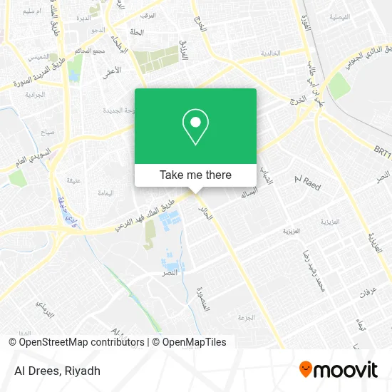 Al Drees map