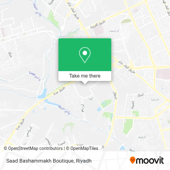 Saad Bashammakh Boutique map