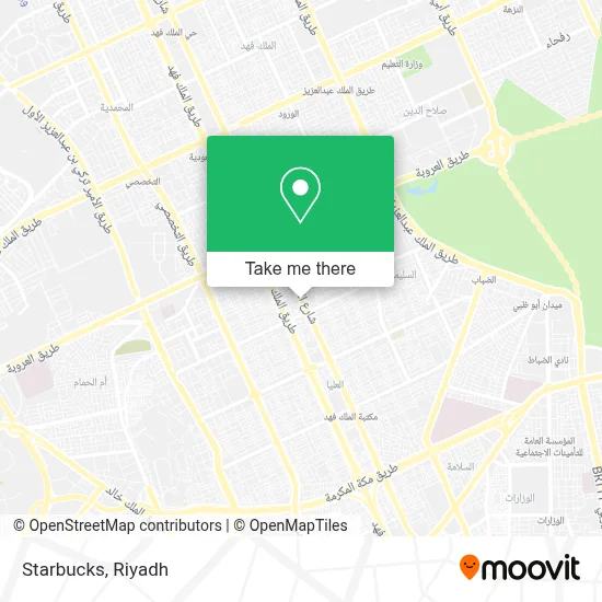 Starbucks map