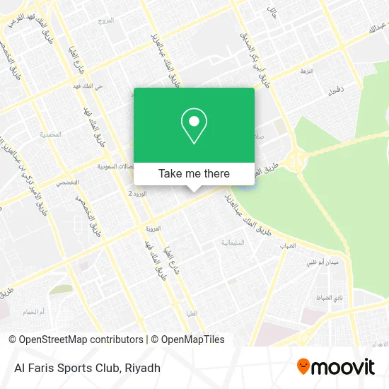 Al Faris Sports Club map