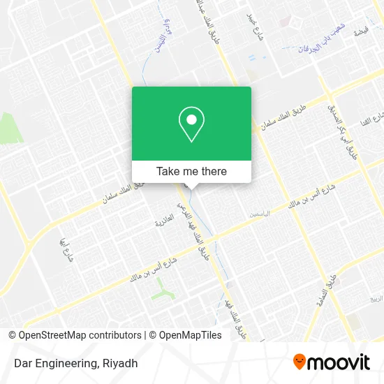 Dar Engineering map