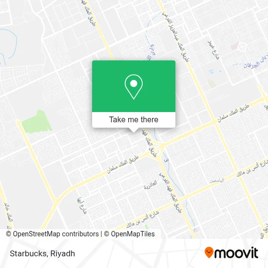 Starbucks map