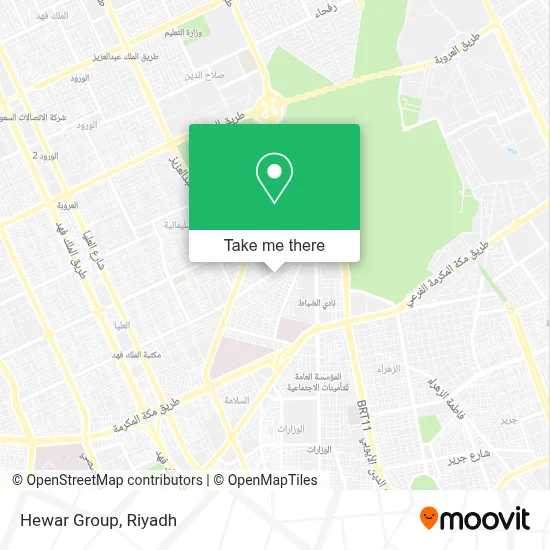 Hewar Group map