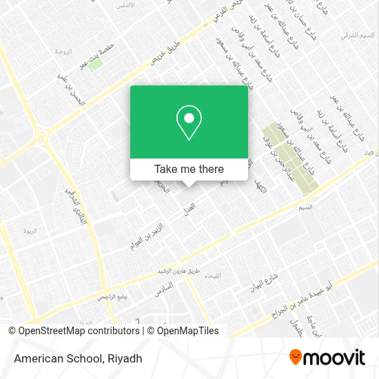 American School map