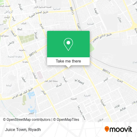Juice Town map