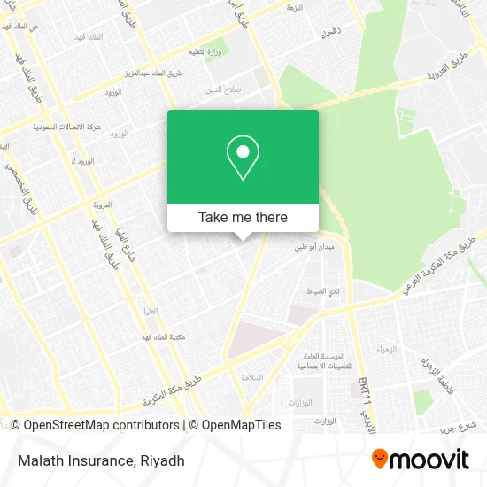 Malath Insurance map