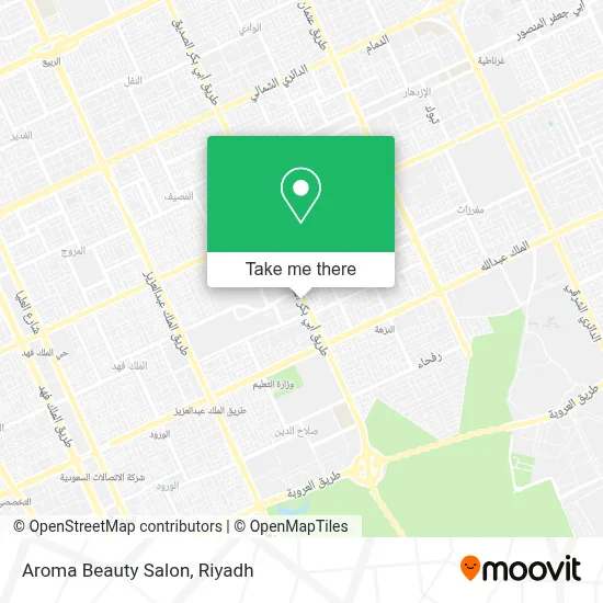 Aroma Beauty Salon map
