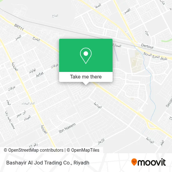 Bashayir Al Jod Trading Co. map