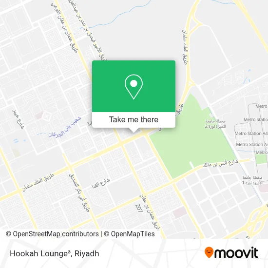 Hookah Lounge³ map