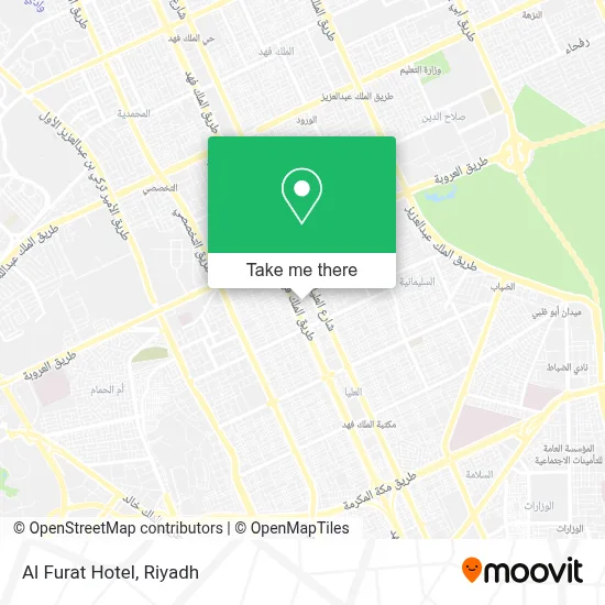Al Furat Hotel map