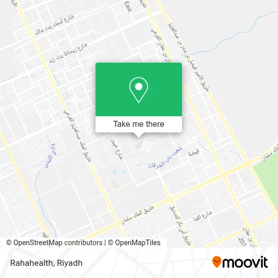 Rahahealth map