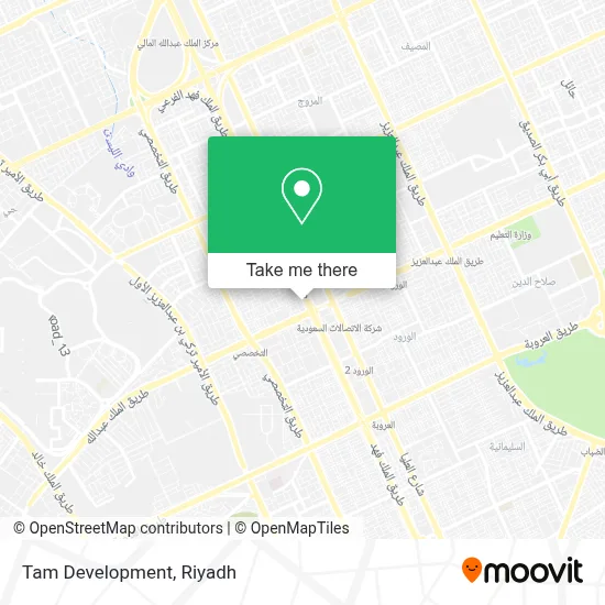 Tam Development map