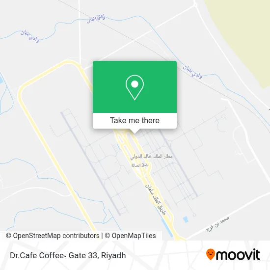 Dr.Cafe Coffee، Gate 33 map