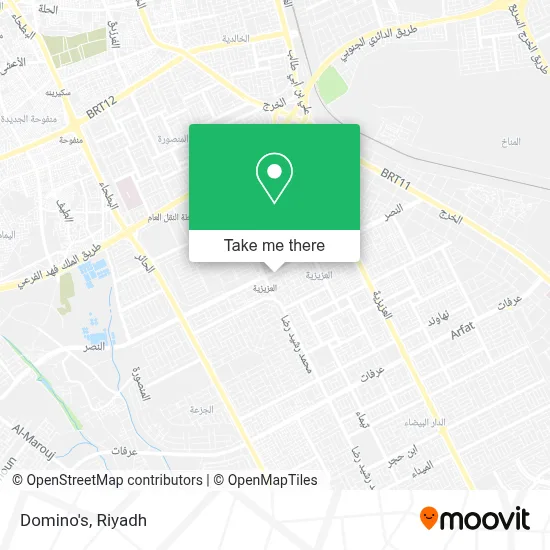 Domino's map