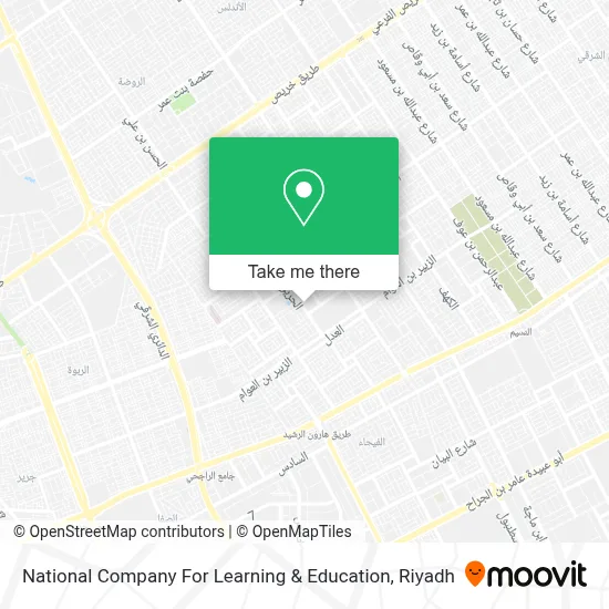 National Company For Learning & Education map