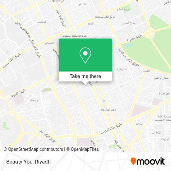 Beauty You map