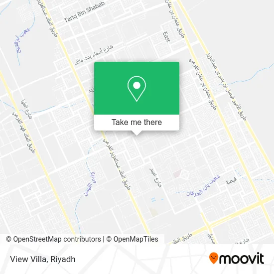 View Villa map