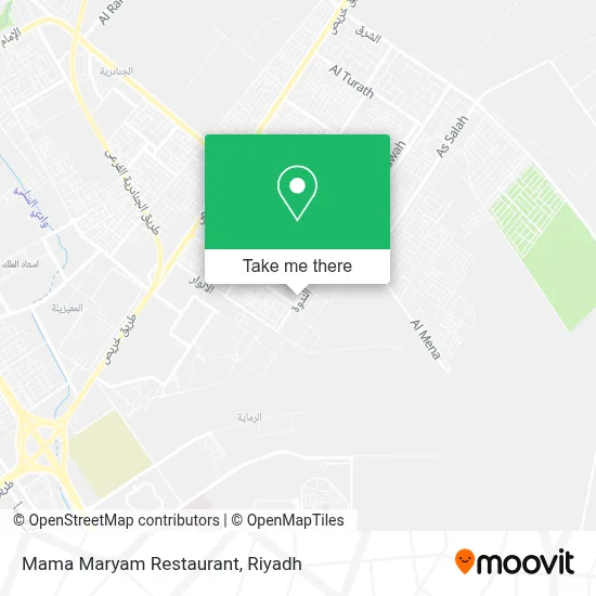 Mama Maryam Restaurant map