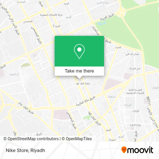 Nike Store map