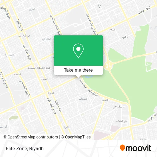 Elite Zone map