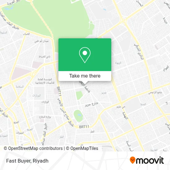 Fast Buyer map