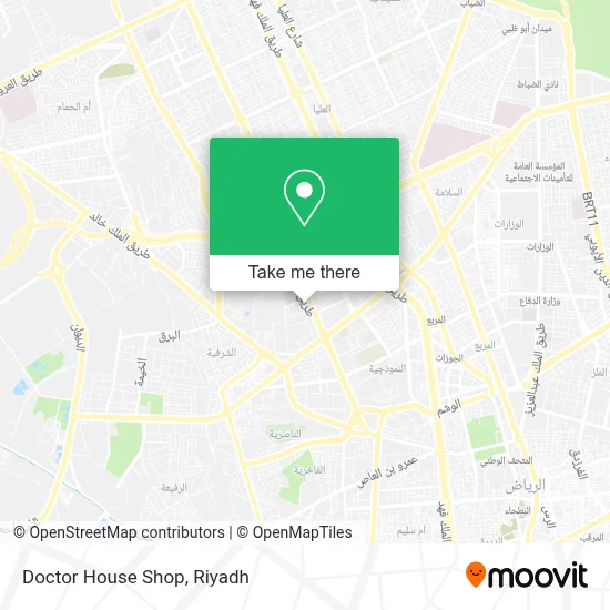 Doctor House Shop map