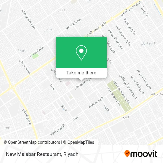 New Malabar Restaurant map
