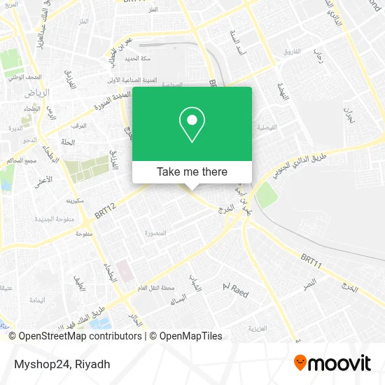 Myshop24 map