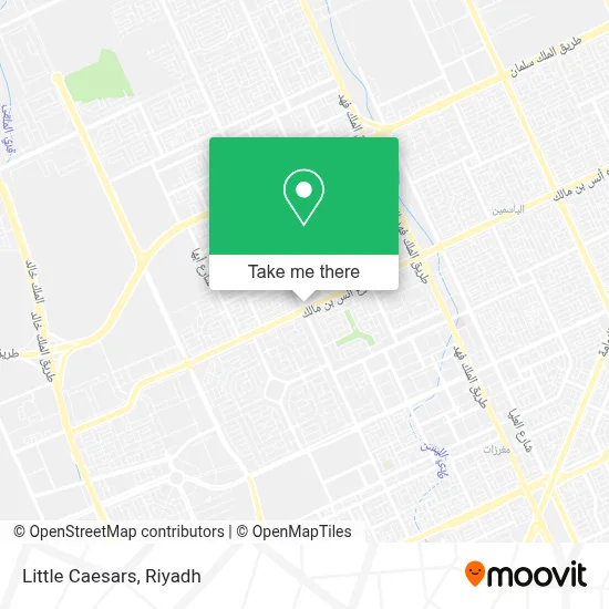 Little Caesars map