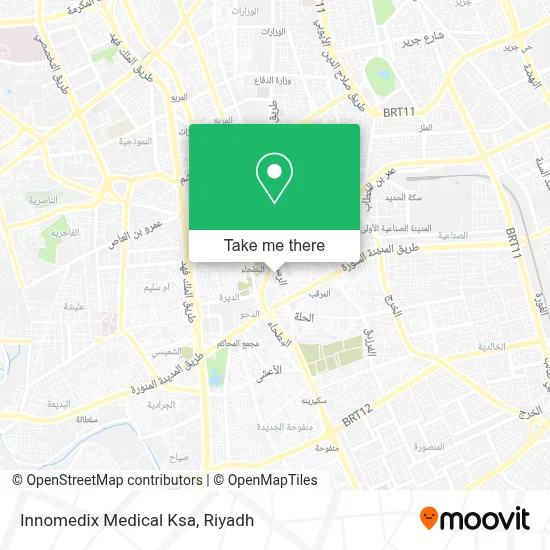 Innomedix Medical Ksa map