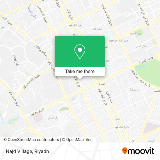 Najd Village map