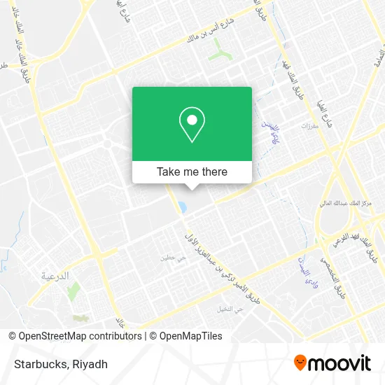 Starbucks map