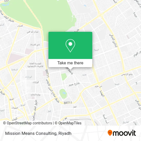 Mission Means Consulting map