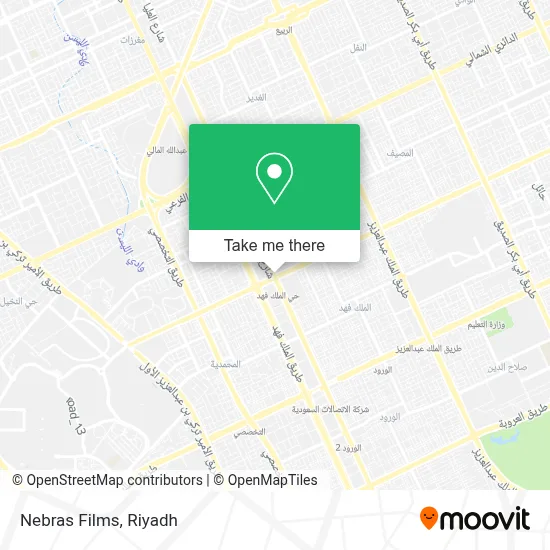 Nebras Films map